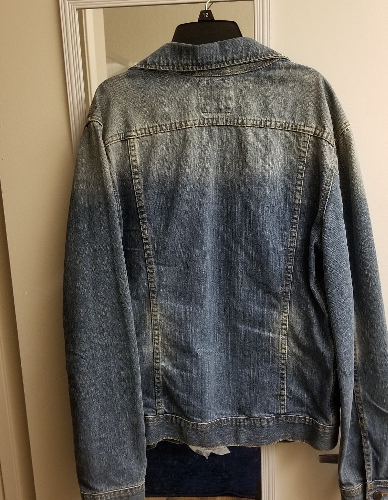 Denim men's jacket size M